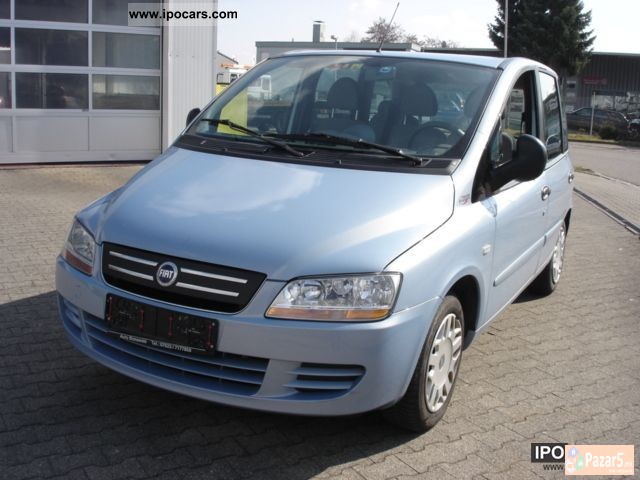 Fiat Multipla 1.9 Multijet 120ks 6 Mesta 2005  Od 
