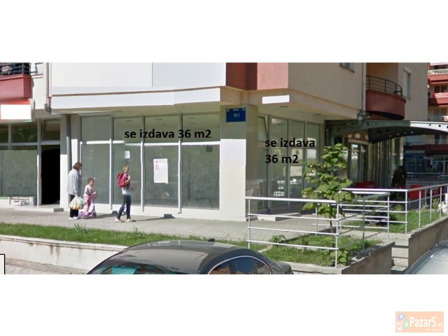 се издава дукан во расадник од 36 м2
