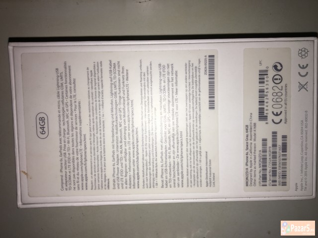 Iphone 6s 64g Space Gray 