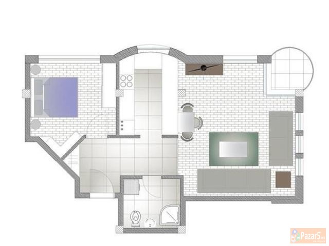 Се продава нов стан 55м2 во Кисела Вода