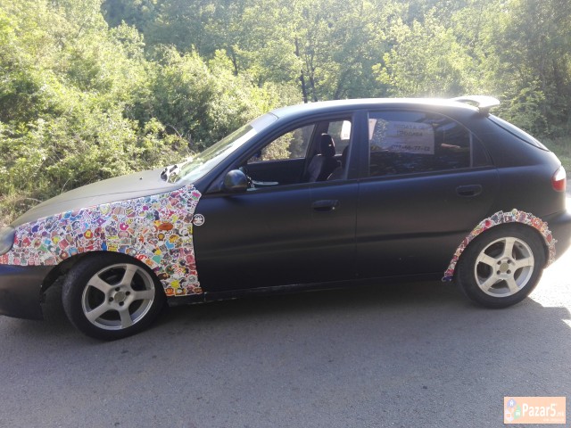 Daewoo Lanos Black Matte