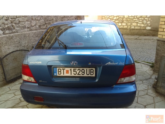 Hyundai Accent 2000g 1,3 55kw