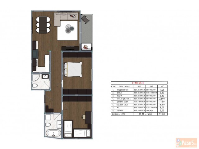 Продажба на нови станови во Населба Црниче