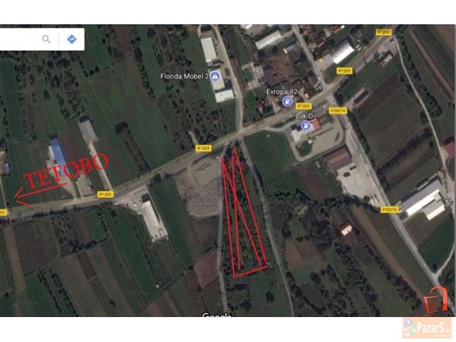 овошна градина нива во лешок