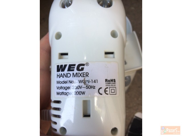 Prodavam Mikser Weg 200w, Model Wgm-141