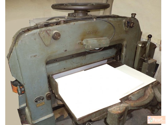 Продавам Офсет машина, Нож за хартија, Машина за Ш