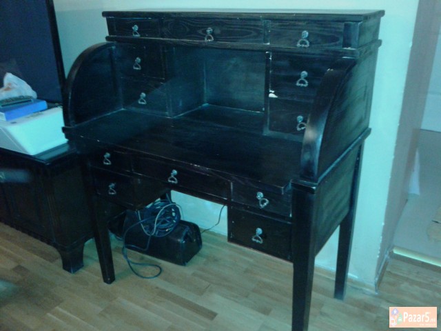 Секретер - Антиквитет - Багремово масивно дрво