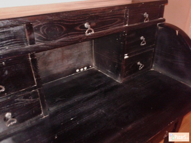 Секретер - Антиквитет - Багремово масивно дрво