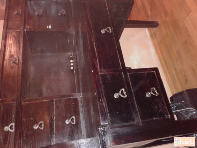 Секретер - Антиквитет - Багремово масивно дрво