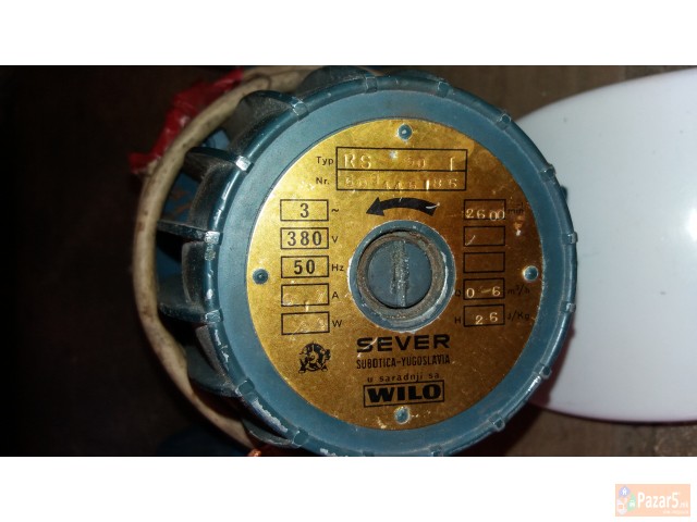 Pumpa Za Parno Greenje I Ekspanzionen Sad