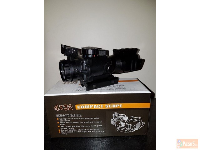 Сепродава оптика АТОМ 4Х32  за ловен карабин