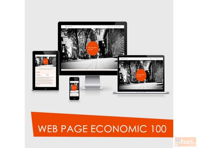 ВЕБ СТРАНА + ХОСТИНГ 2 год. + ДОМЕН = само 50 ЕВРА