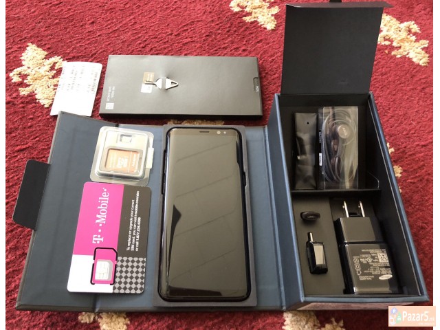 Samsung Galaxy S8, S8 + плус црна отклучена