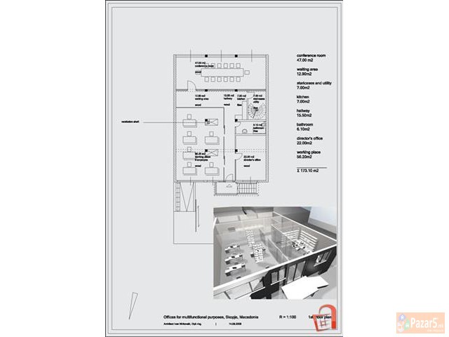 Deloven Prostor 450m2 Vo Industriska Zona Kisela V