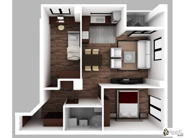 Aerodrom Se Prodava Stan 64 M2-1040 Eu/m2