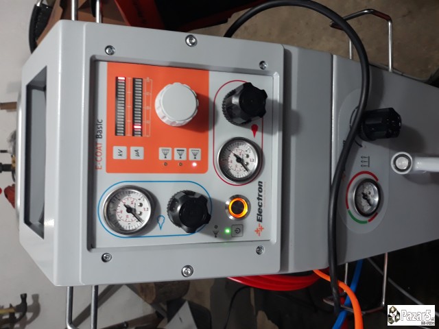 Апарати и пиштоли за прашкесто пластифицирано  еле