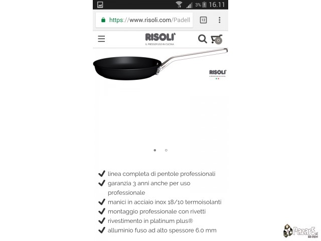 Prodavam Profesionalna Italijanska Tava Za Ugostit