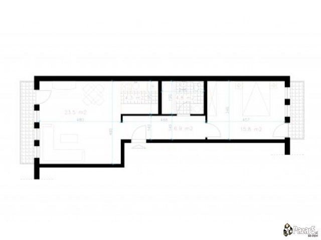 Се продава двособен стан во Центар