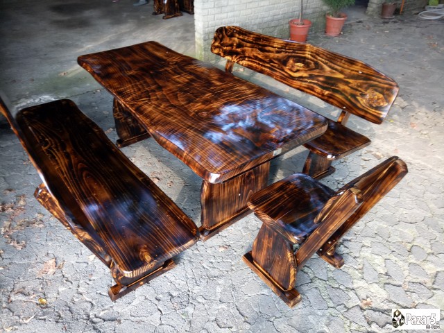 Drveni Masi Od Masivno Drvo 