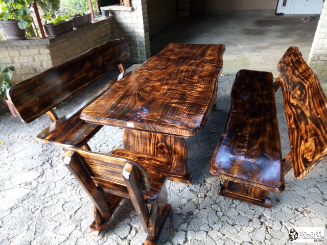 Drveni Masi Od Masivno Drvo 