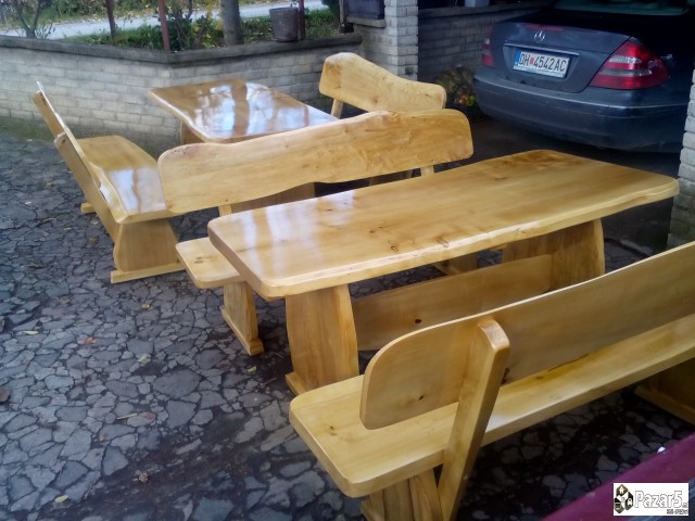 Drveni Masi Od Masivno Drvo