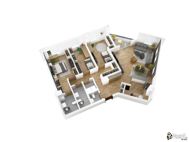 Аеродром-тобако 2, станови во градба (103м2)