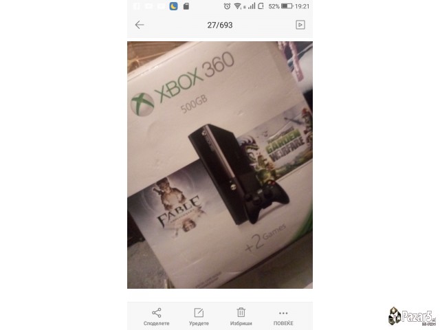 Se Prodava Xbox 360 So Fifa 18,call Of Duty Black 