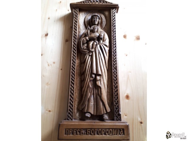  Продажба на икони- рачна изработка од дрво