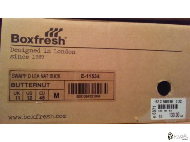 Продавам нови патики Boxfresh