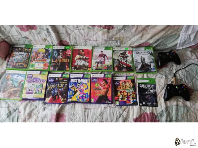 Xbox 360 + Kinekt  I Igri