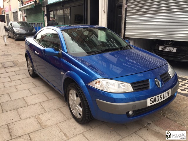 Renault Megane -05 Cabrino 1.6 Dynamique Benzin