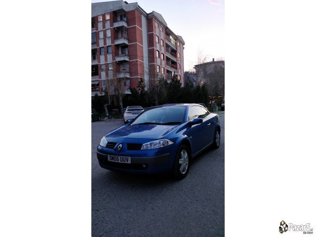 Renault Megane -05 Cabrino 1.6 Dynamique Benzin