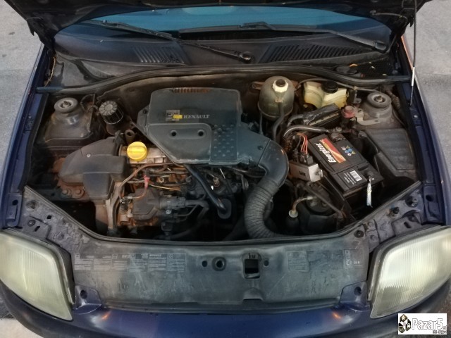 Renault Clio 1.9 D, 2001, Ne Uvezuvana
