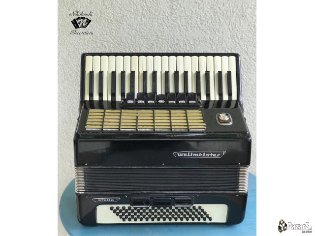 Harmonika Weltmeister Stela 80 Basa