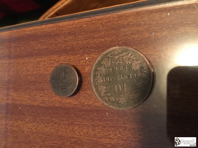 Stari Srebreni Moneti I Srebreni Obetki Racna Izra