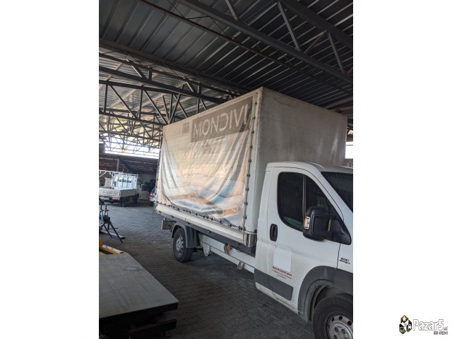 Шасија со церада за Фиат дукато