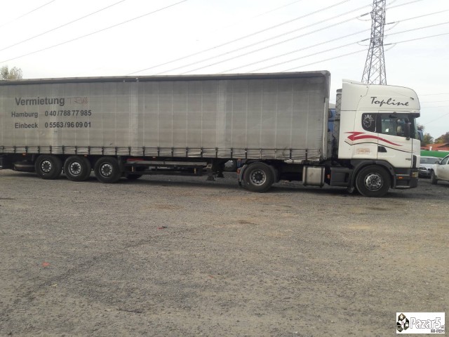 Scania 124-420 E3 & Schmitz-poluprikolka