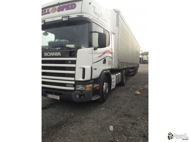 Scania 124-420 E3 & Schmitz-poluprikolka