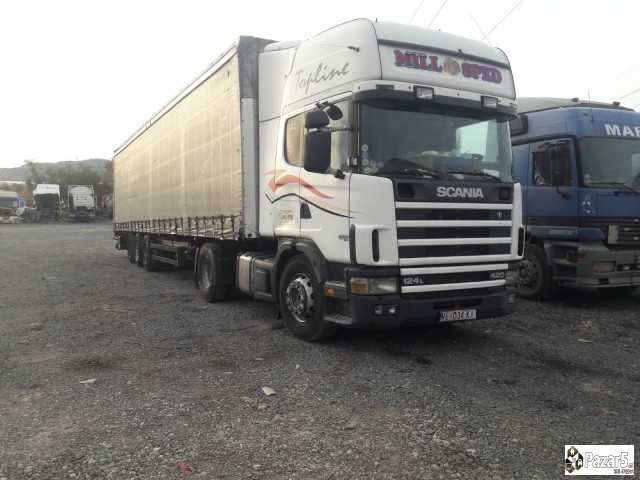 Scania 124-420 E3 & Schmitz-poluprikolka