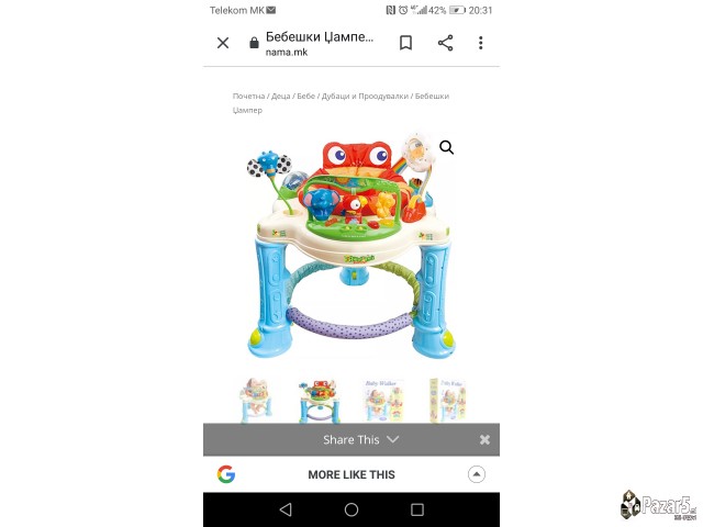  Kolicka, Hranilka, Jumper I Tricikl