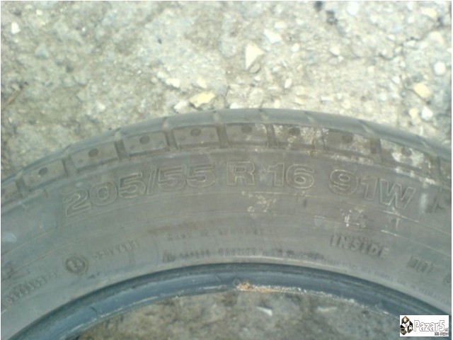 Продавам 2 гуми Continental 205/55 R16 91w Sportco