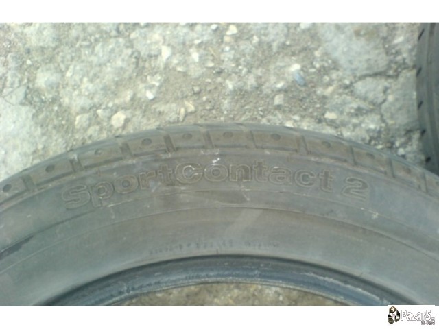 Продавам 2 гуми Continental 205/55 R16 91w Sportco