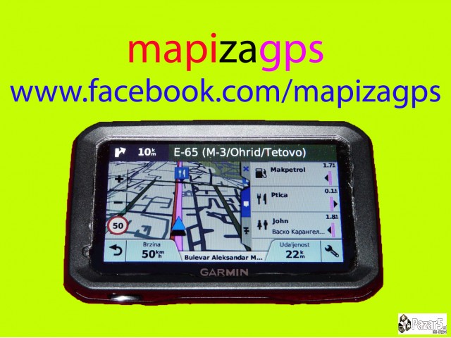 Мапи за Garmin навигации