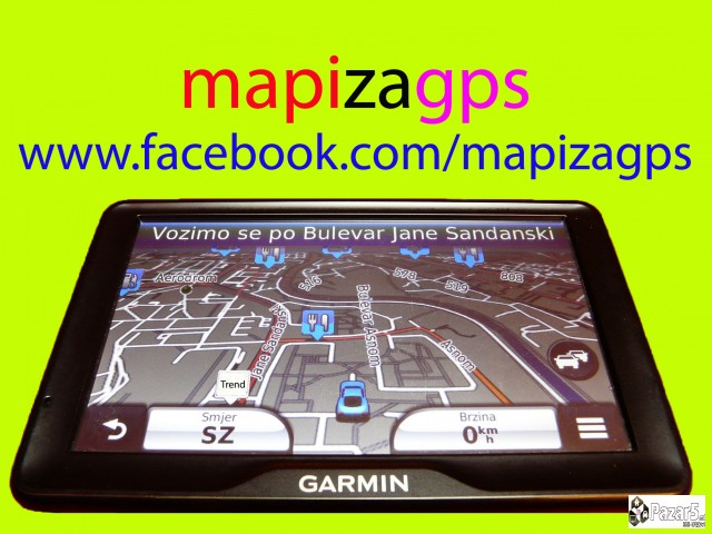 Мапи за Garmin навигации