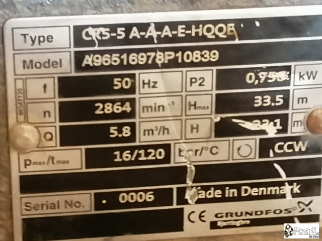 Prodavam Motorni Pumpi Grunfos