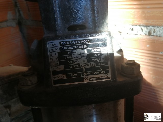 Prodavam Motorni Pumpi Grunfos