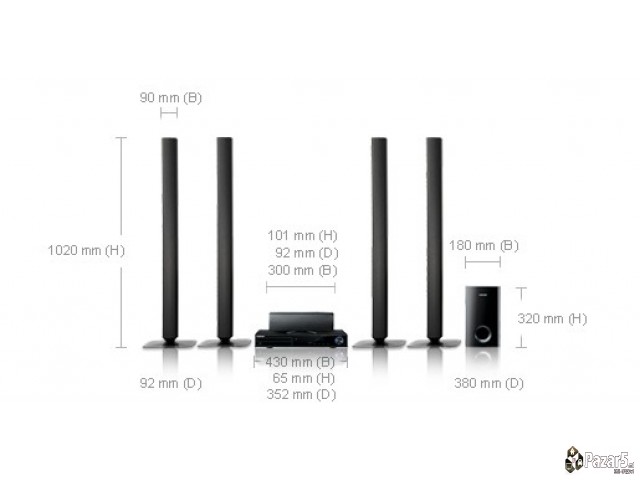 Dvd Player Samsung 5.1 