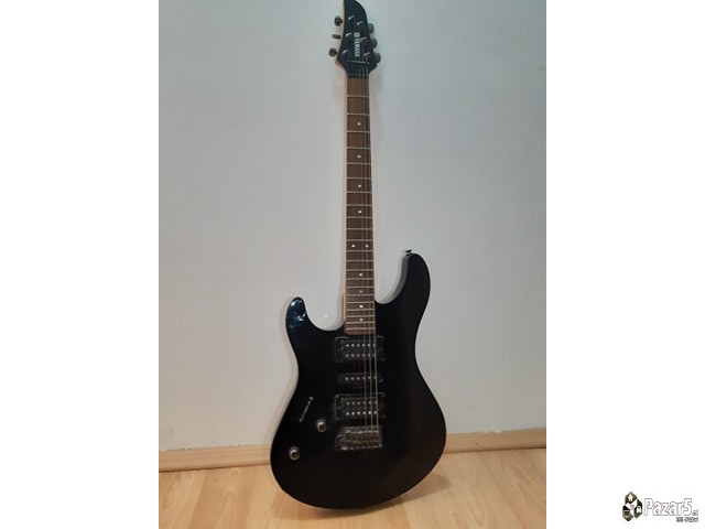 Црна електрична гитара Yamaha Rgx121 за левак