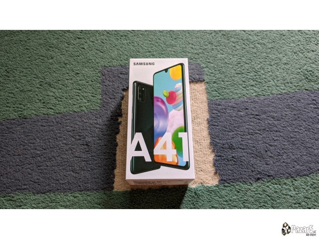 Nov! Neotvoren Samsung A41 Black 4/64gn 48mp So 24