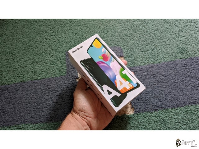 Nov! Neotvoren Samsung A41 Black 4/64gn 48mp So 24